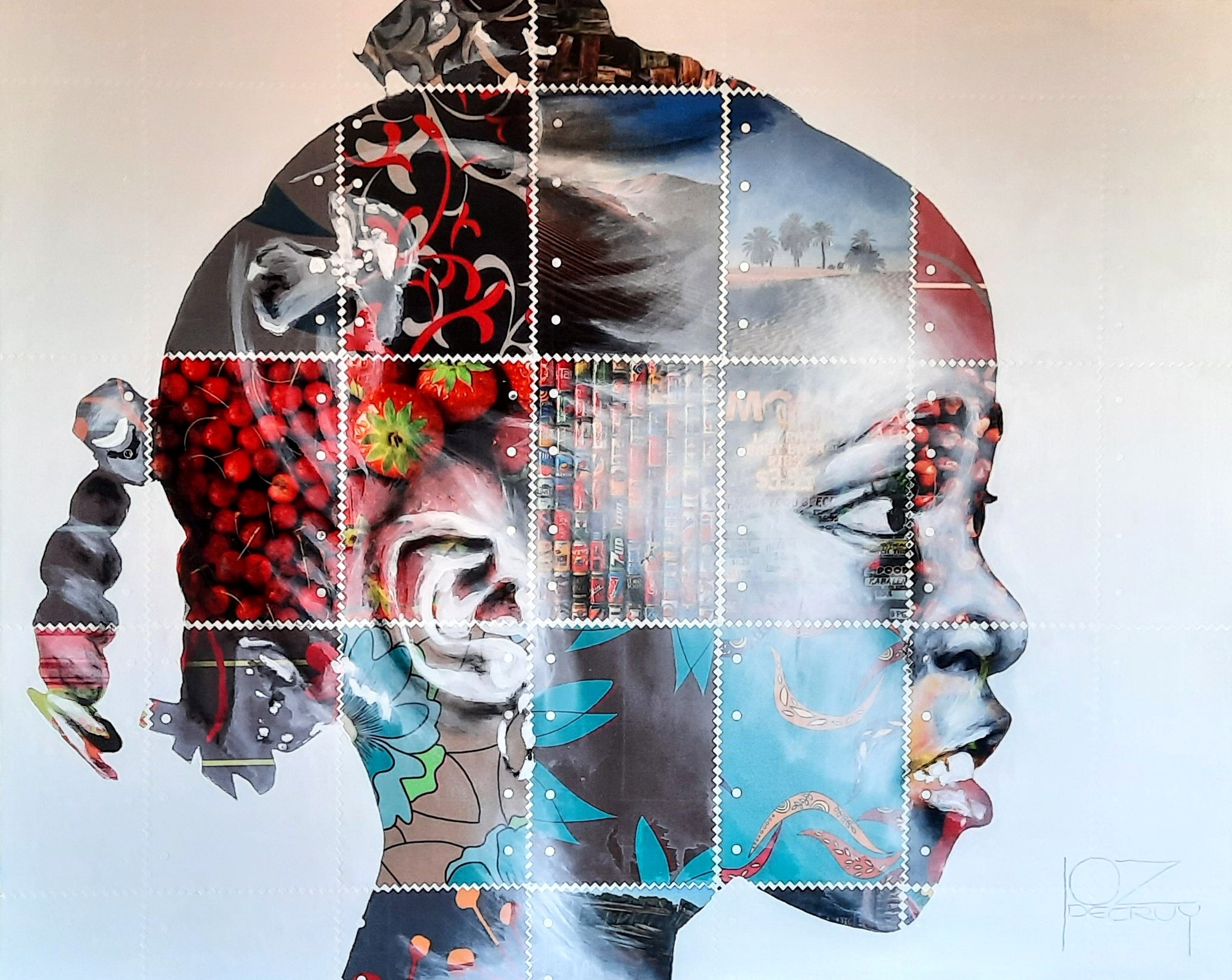AFRICAN GIRL 0.80X1.00M